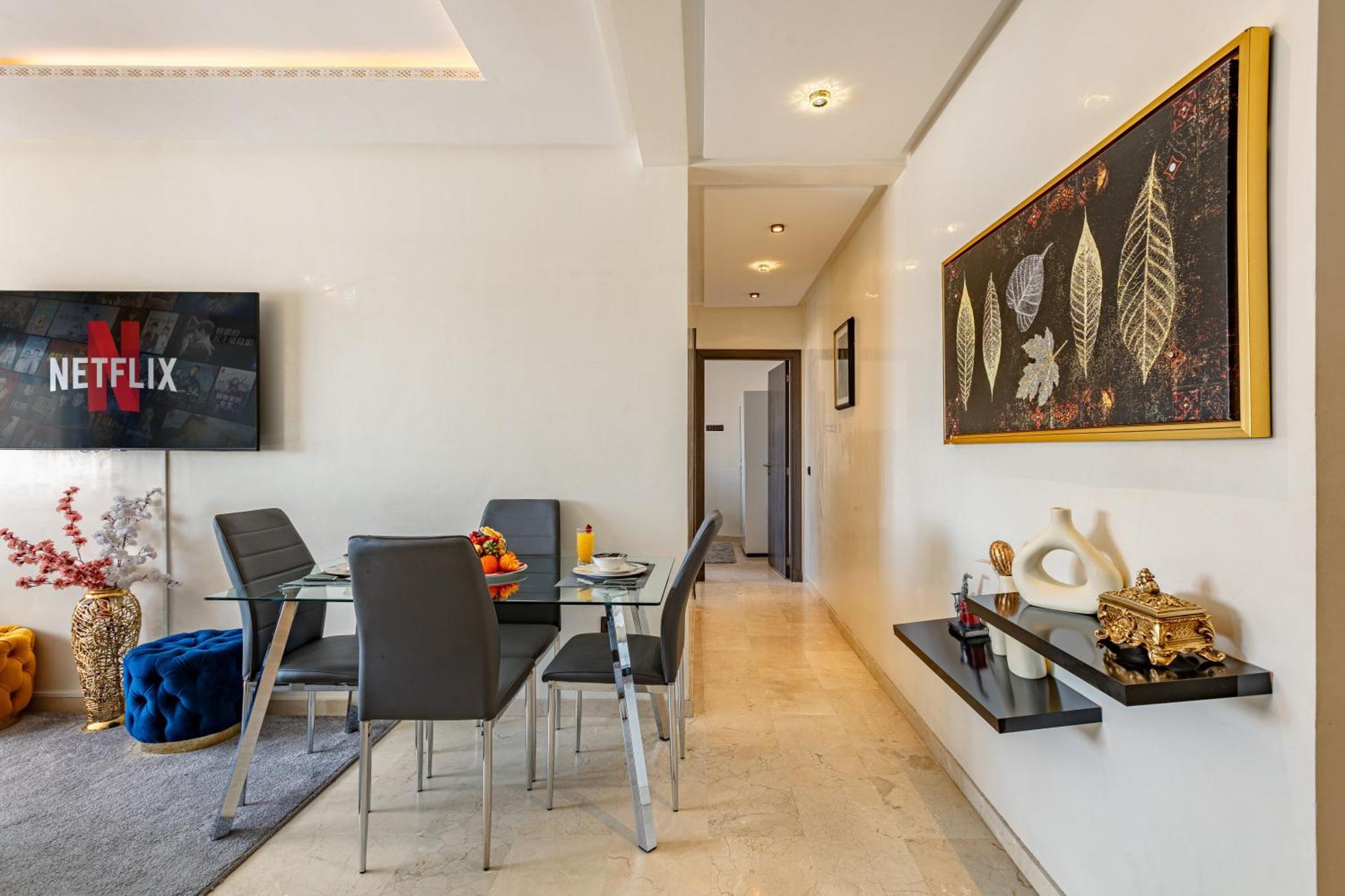 Cozy 2-Bedroom Apartment In Gueliz, Marrakech Марракеш Экстерьер фото